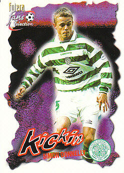 Simon Donnelly Celtic Glasgow 1999 Futera Fans' Selection #44